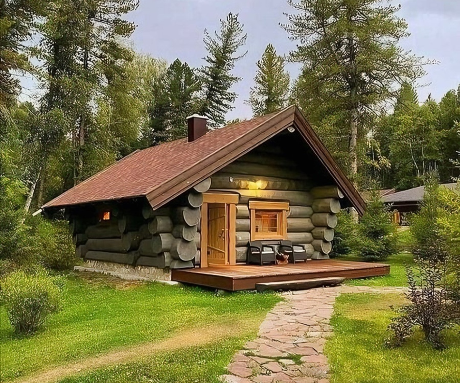 Small Log Cabin Designs