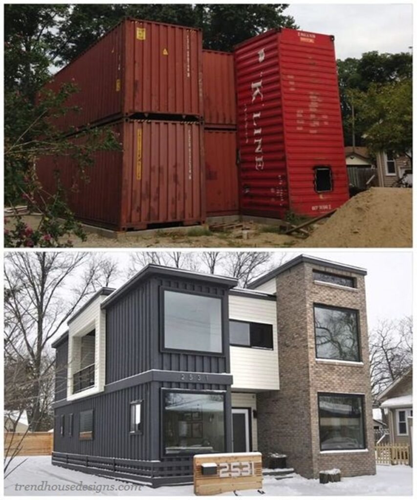 40 Foot Popular Modified Container House Designs