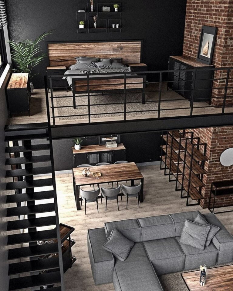 Modern Loft Home Architectural Designs.