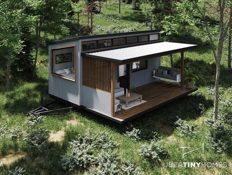 Wheeled Container Tiny House Gorgeous AIRBEE