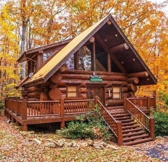 Here are 10 Cute Rustic Tiny Log Cabin Designs You'll Fall in Love with