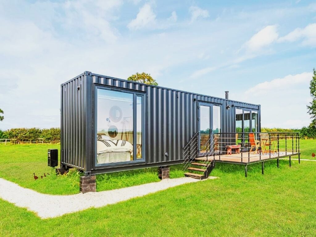 The Most Beautiful and Affordable Shipping Container House Design Adding Color to Life