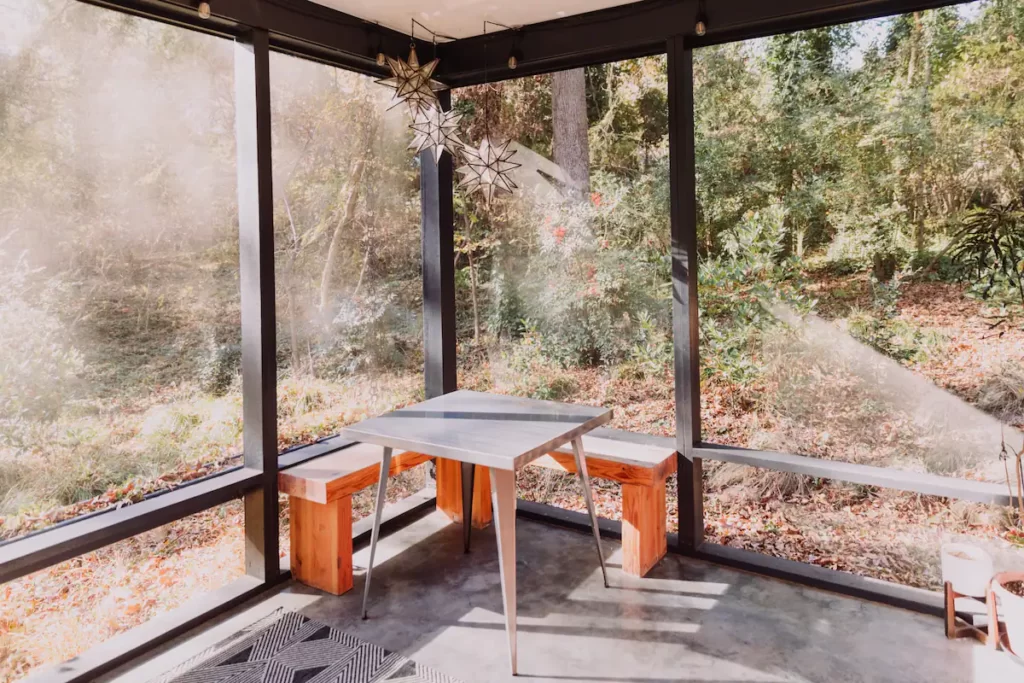 Discover the Modern Tiny House Floating Among the Trees in Durham