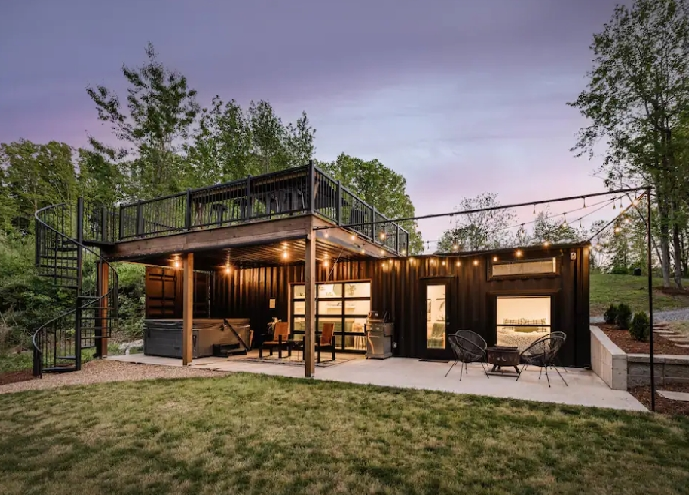 Experience Luxury in a Shipping Container the Green Creek Shipyard