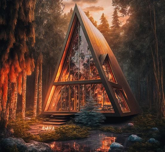 Rustic Wonderful Homes What Is An A Frame Cabin Trend House Designs