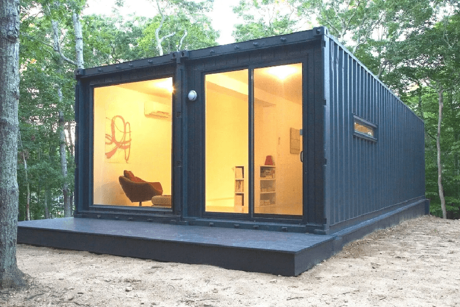 Awesome 2 Story Shipping Container Conversion Project