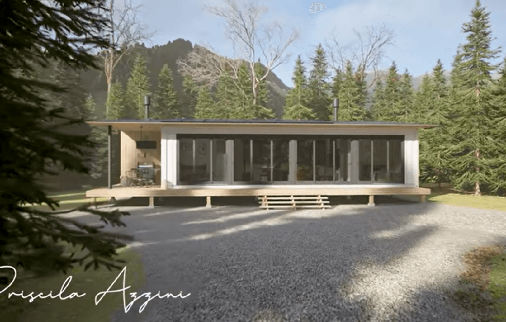 3 Bedroom Modern Container House Plan