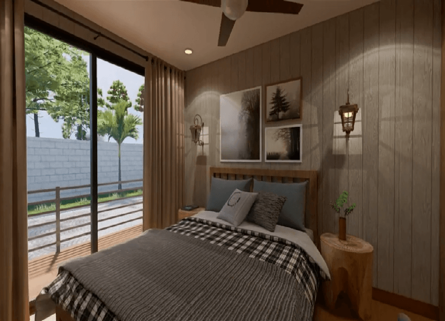 Impressive 2 Bedroom Tiny House Design