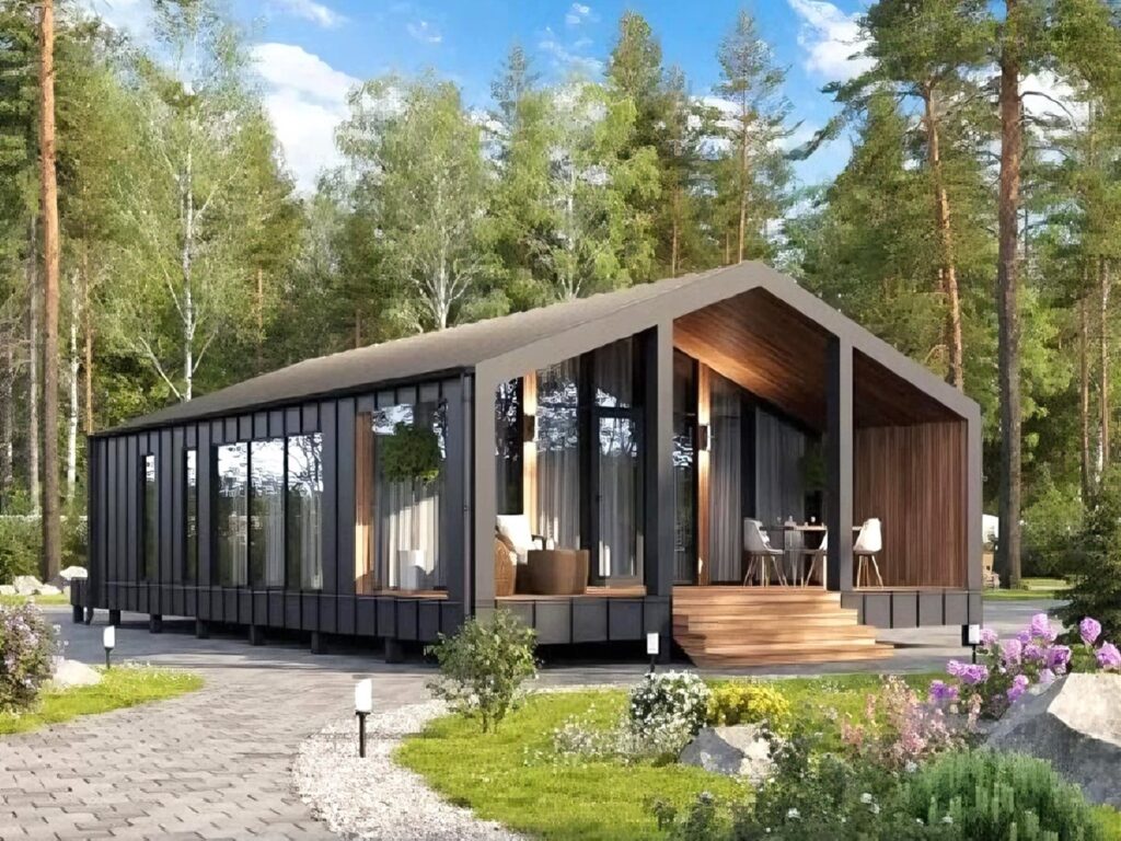 Modern and Affordable Shipping Container House Plan