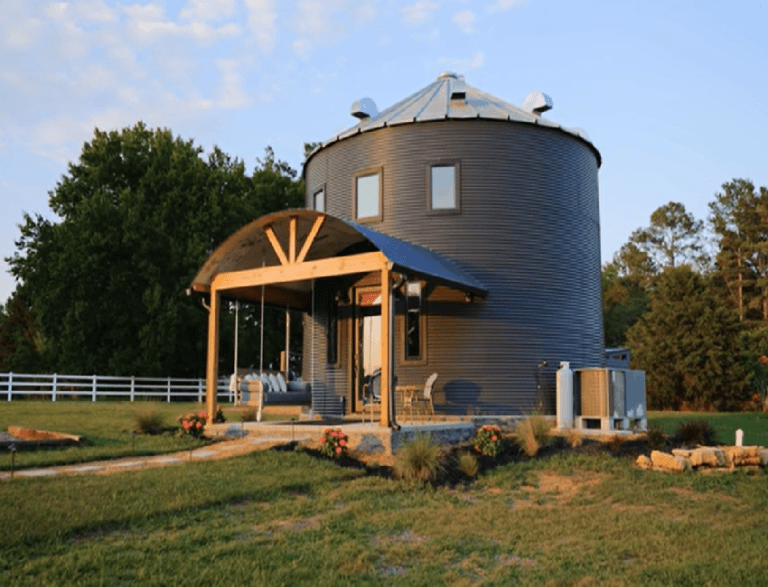 The Best Grain Silo Transformation Awaits You in the Heart of Georgia