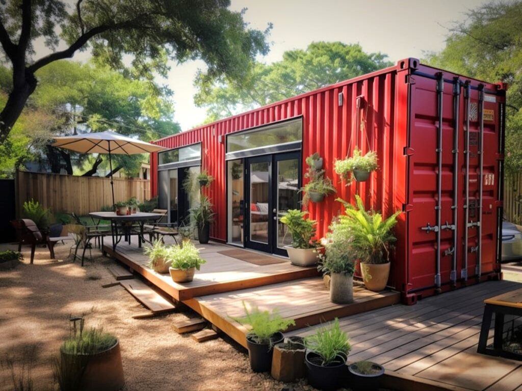 Affordable Portable Container House Example