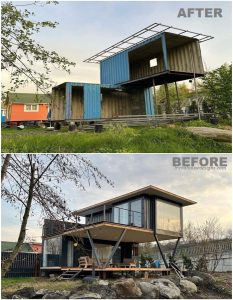 Container House Before After Projects