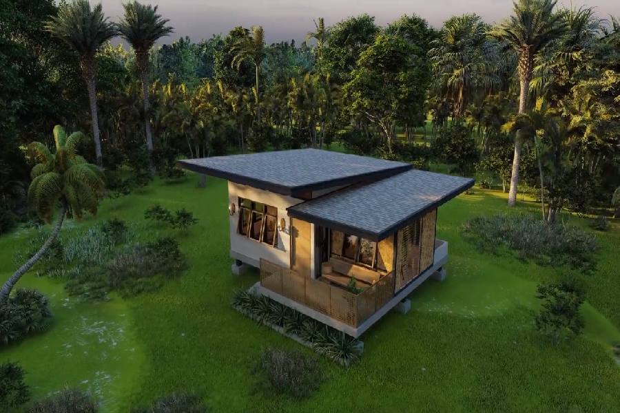 72 Square Meter Bahay Kubo Modern Design