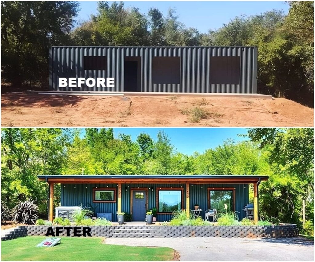 Container House Before After Projects