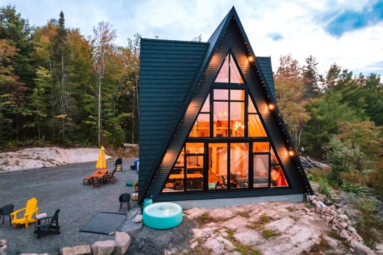 Prefab A-Frame Cabin Systems