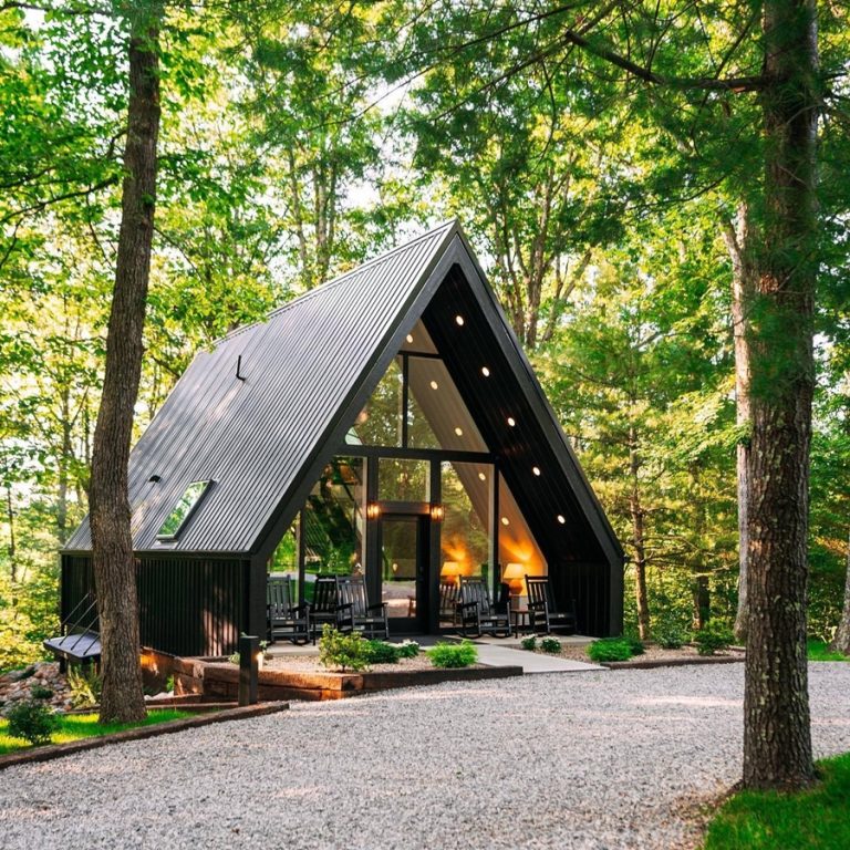 Prefab A-Frame Cabin Systems