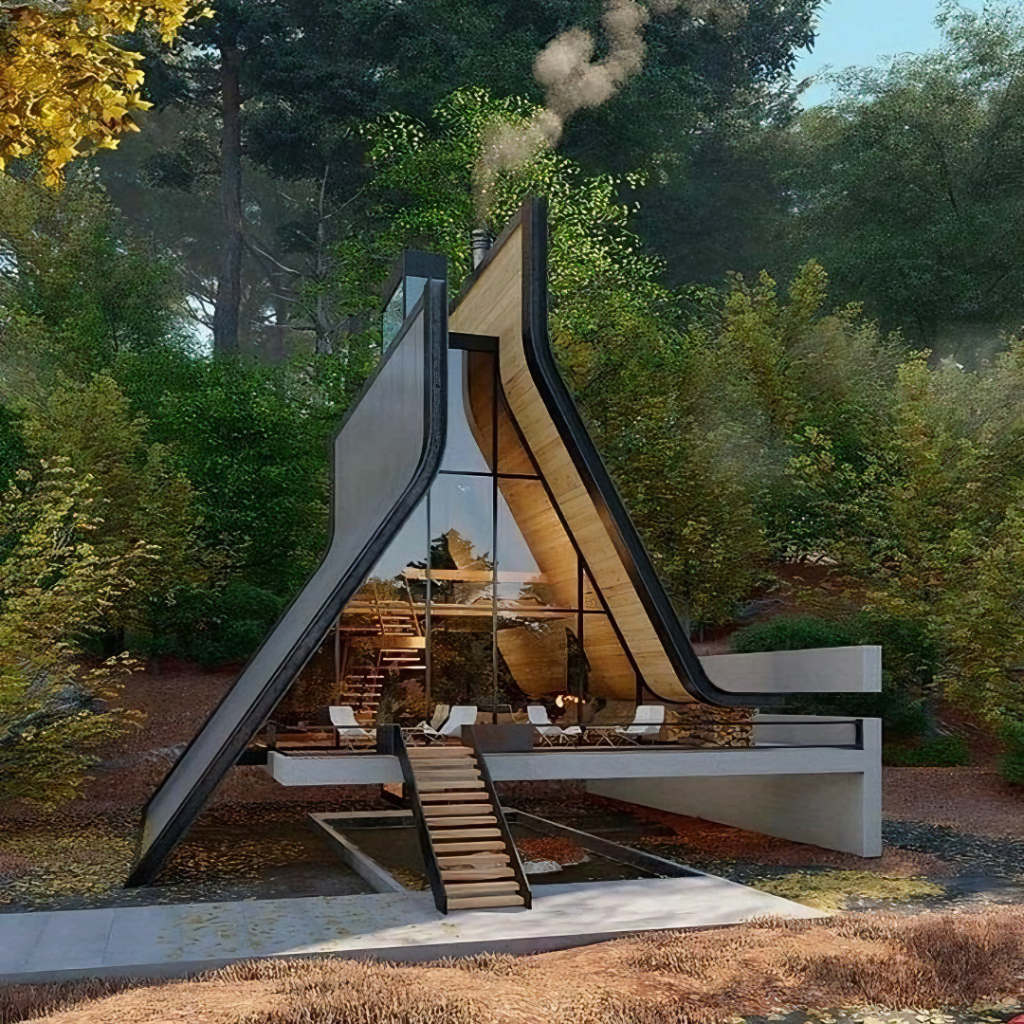 Best 10 Creative A-Frame House Designs