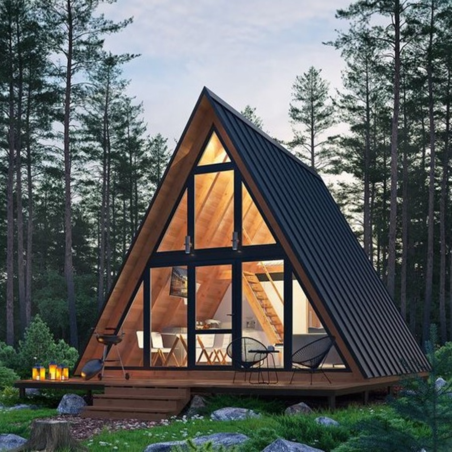 Best 10 Creative A-Frame House Designs