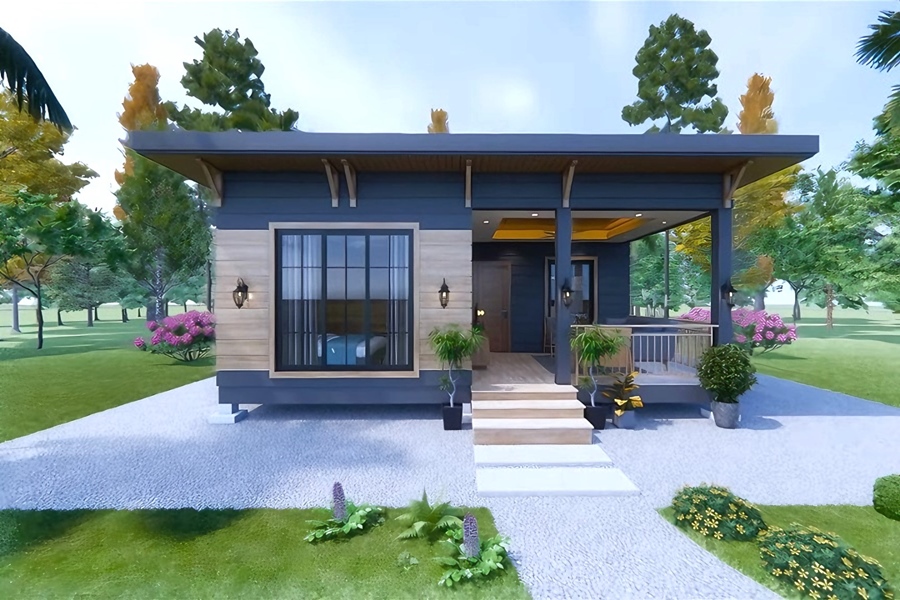 Impressive 2 Bedroom Tiny House Design