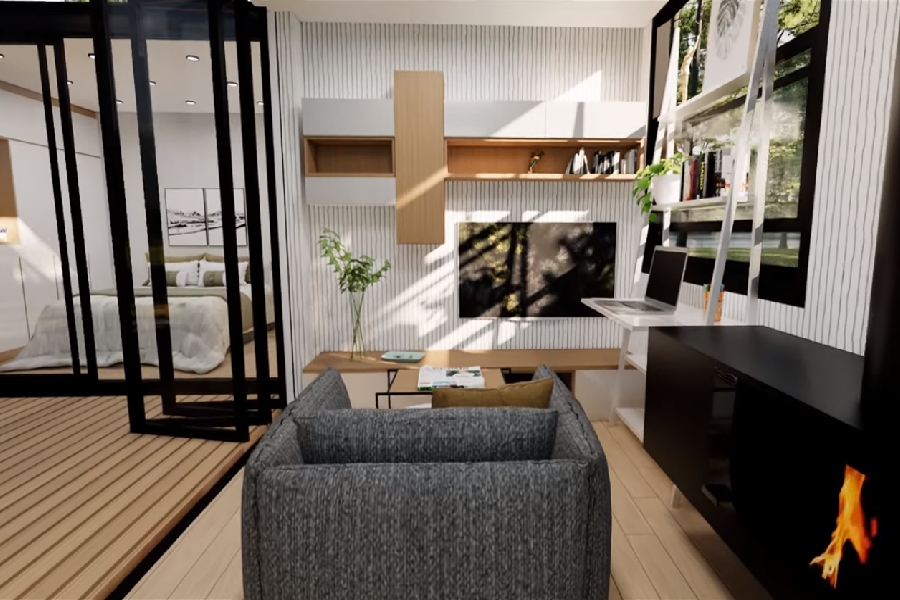 L Model Container Home