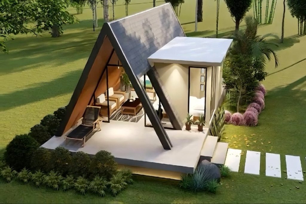 A-Frame House Life, Modern Impressive Design