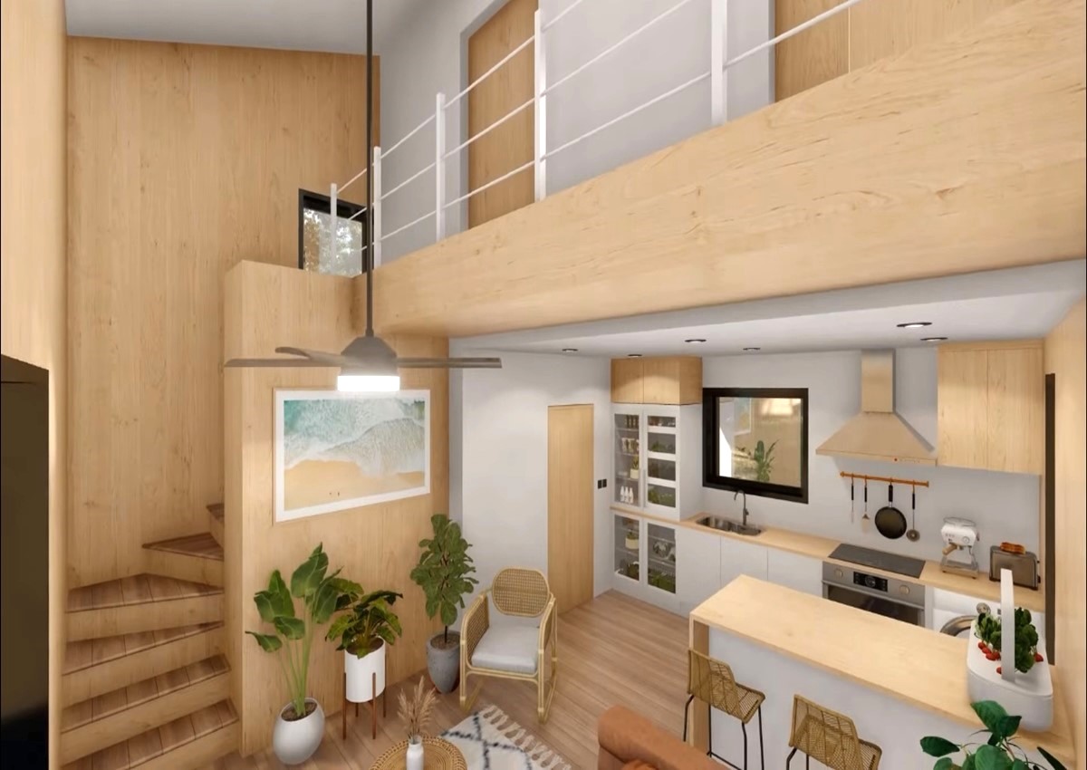 Zero Carbon Tiny House Design Idea - Trend House Designs