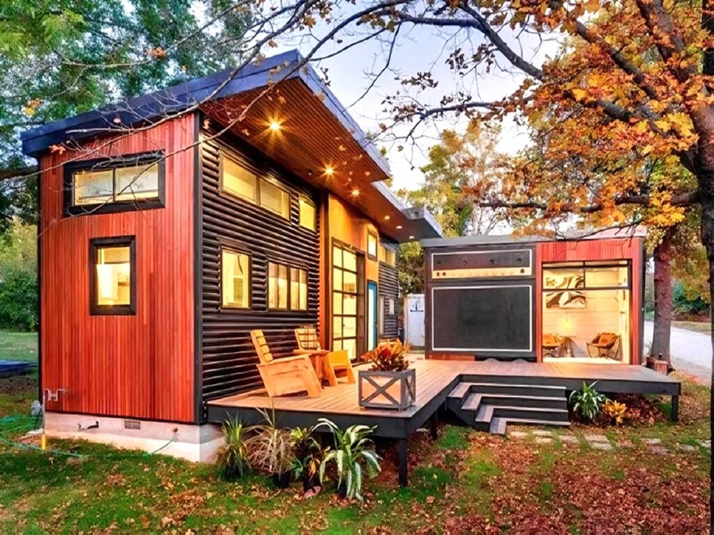 Reinforced Tiny Container House with Trend Great Design