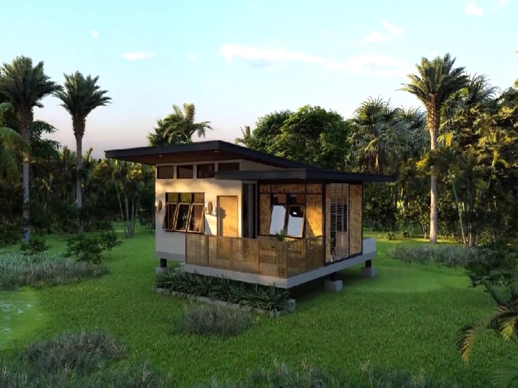 72 Square Meter Bahay Kubo Modern Design