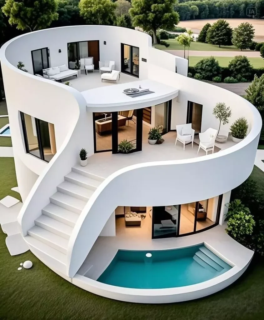 Triplex 100 Sqm Modern Summer House Design Ideas