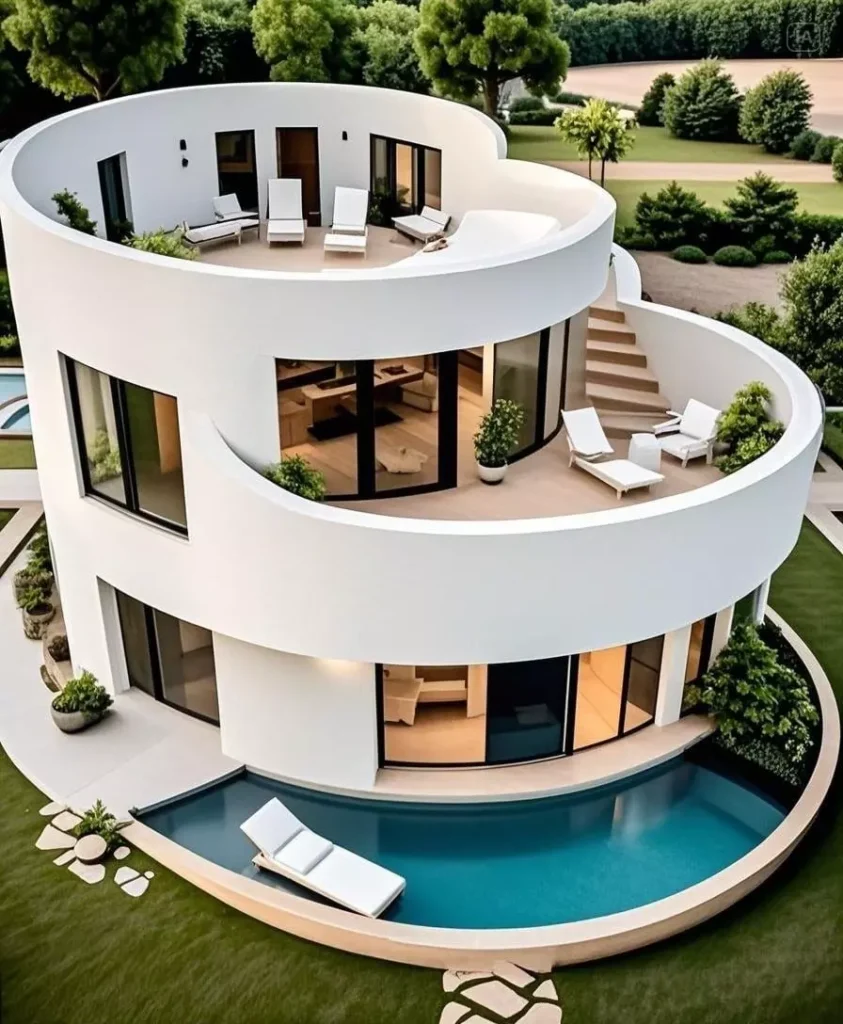 Triplex 100 Sqm Modern Summer House Design Ideas