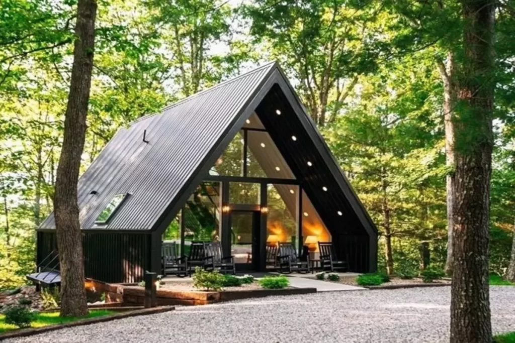 Airbnb A-Frame House Design Ideas: Aesthetics and Comfort Meet