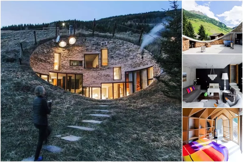 Hidden Paradise Villa Vals in the Alps