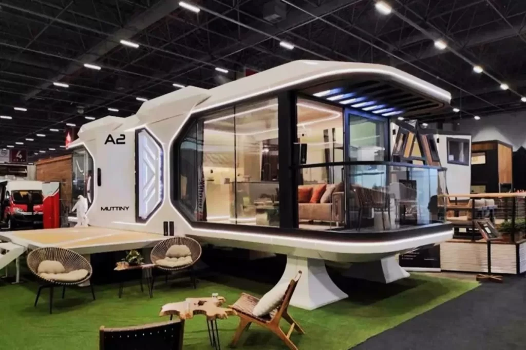 36m2 Mobile Portable Capsule House Model