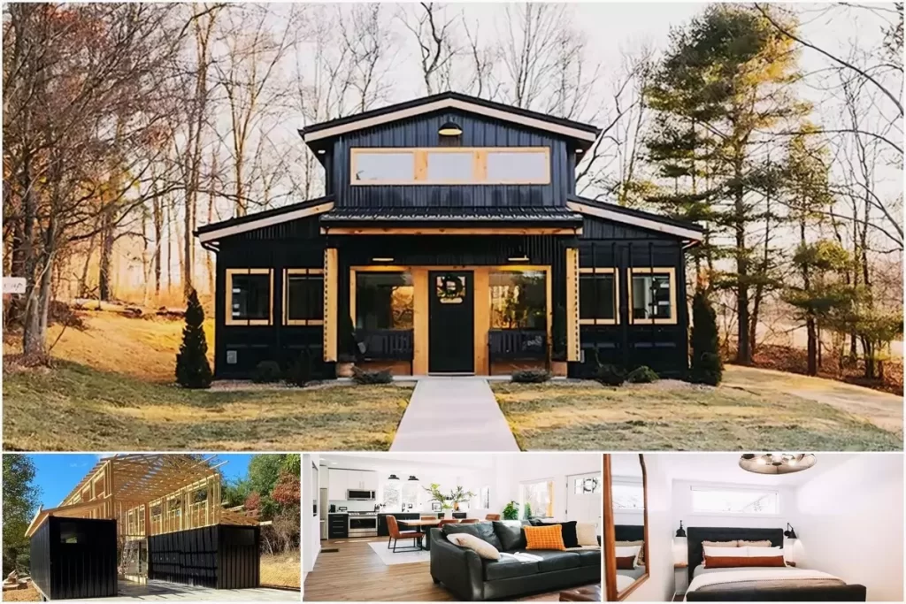 2×40 Foot Reusable Container House Design: Fascinating Transformation Story