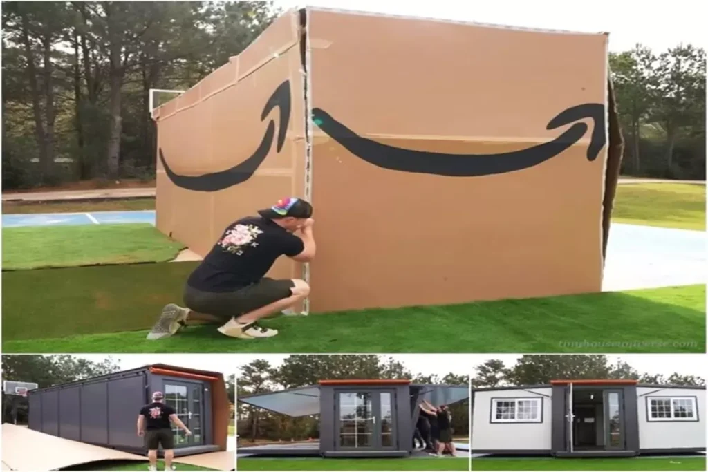Affordable Amazon Folding House Systems: 40 Square Meters of Huge Living Space