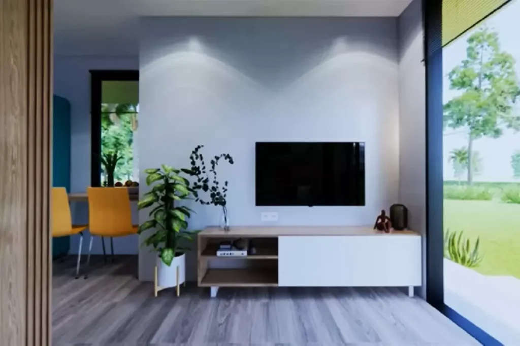 7x4 Detached Small Box House Model: Modern Minimalist Lifestyle Trend